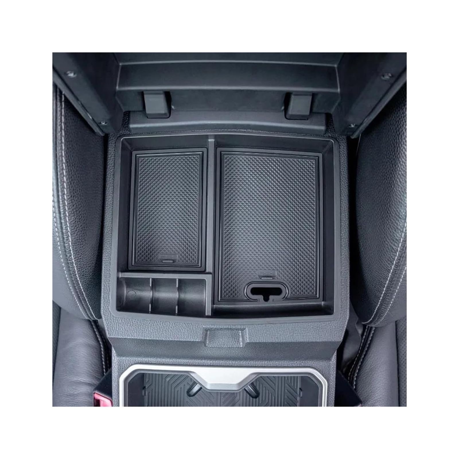 RESPUNEKBAH ABS Storage Box For Toyota For Tacoma 4th Gen 2024 Insert Accessories Center Console Organizer Tray Compatible