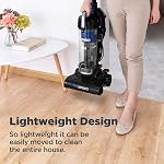 Eureka Powerful Bagless Upright Vacuum Cleaners Compact for Home Pets, Airspeed Ultra Lightweight Household Vacuum Cleaner for Carpet and Hard Floor, NEU101C, Ocean Blue