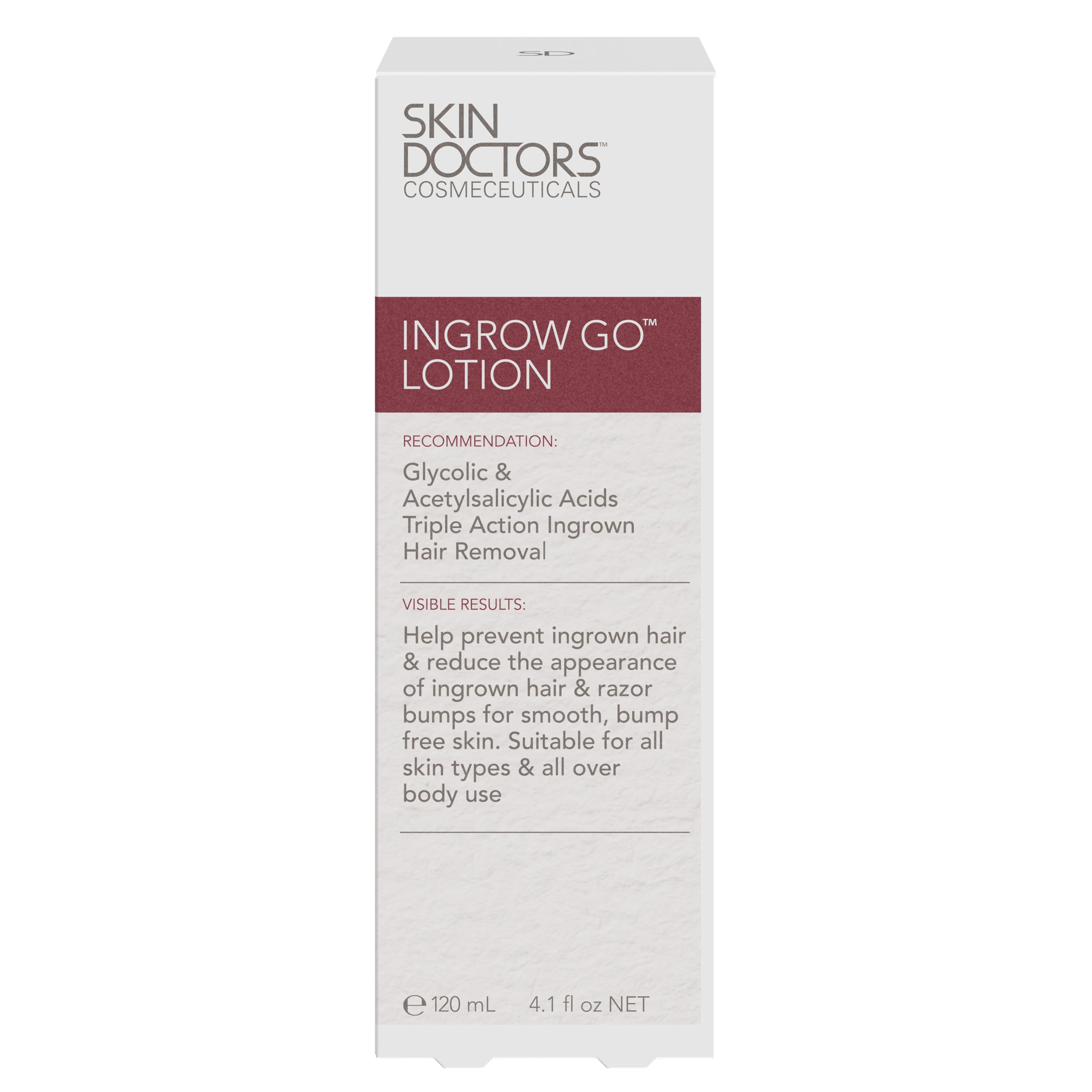 Skin Doctors Ingrow Go Ingrown Hair Lotion 120mls