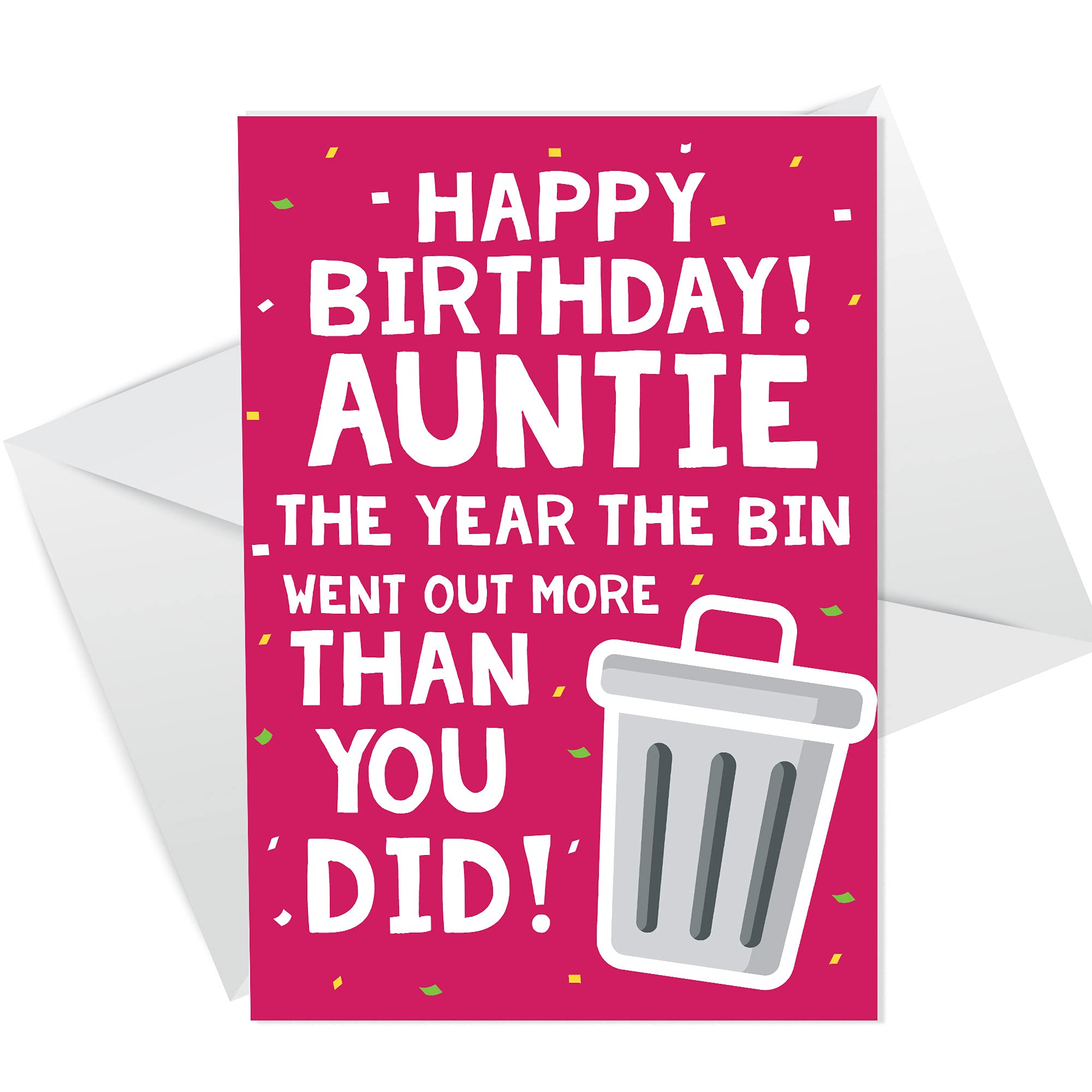 Funny Auntie Birthday Card Lockdown2021 Birthday Card For Sister Keepsake