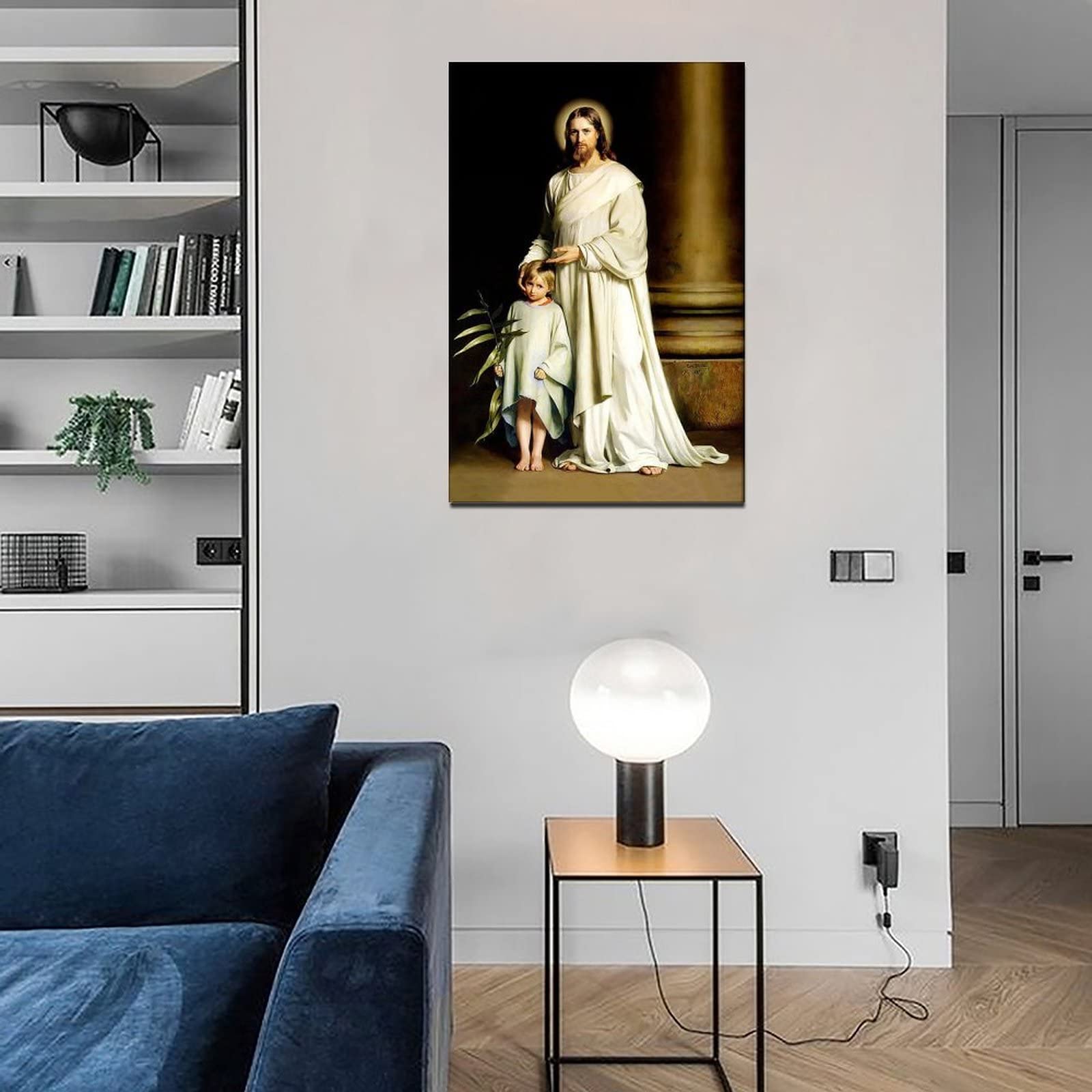CloudShang Gesù Cristo Icona Poster Quadro Cristiana Parete Arte Stampe Tela Dipinti Soggiorno Stanza Casa Decorazioni Unico Regalo D13160