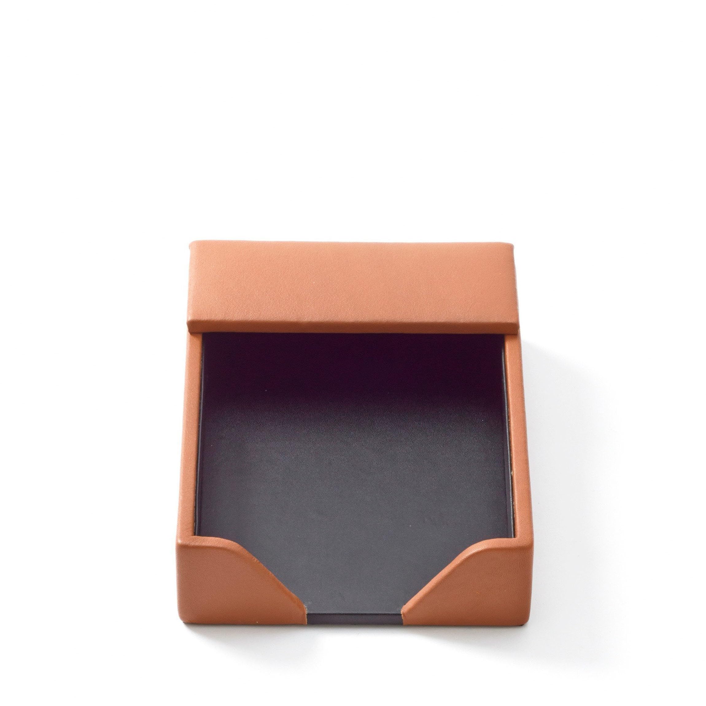 Leatherology Cognac Classic Memo Pad Holder