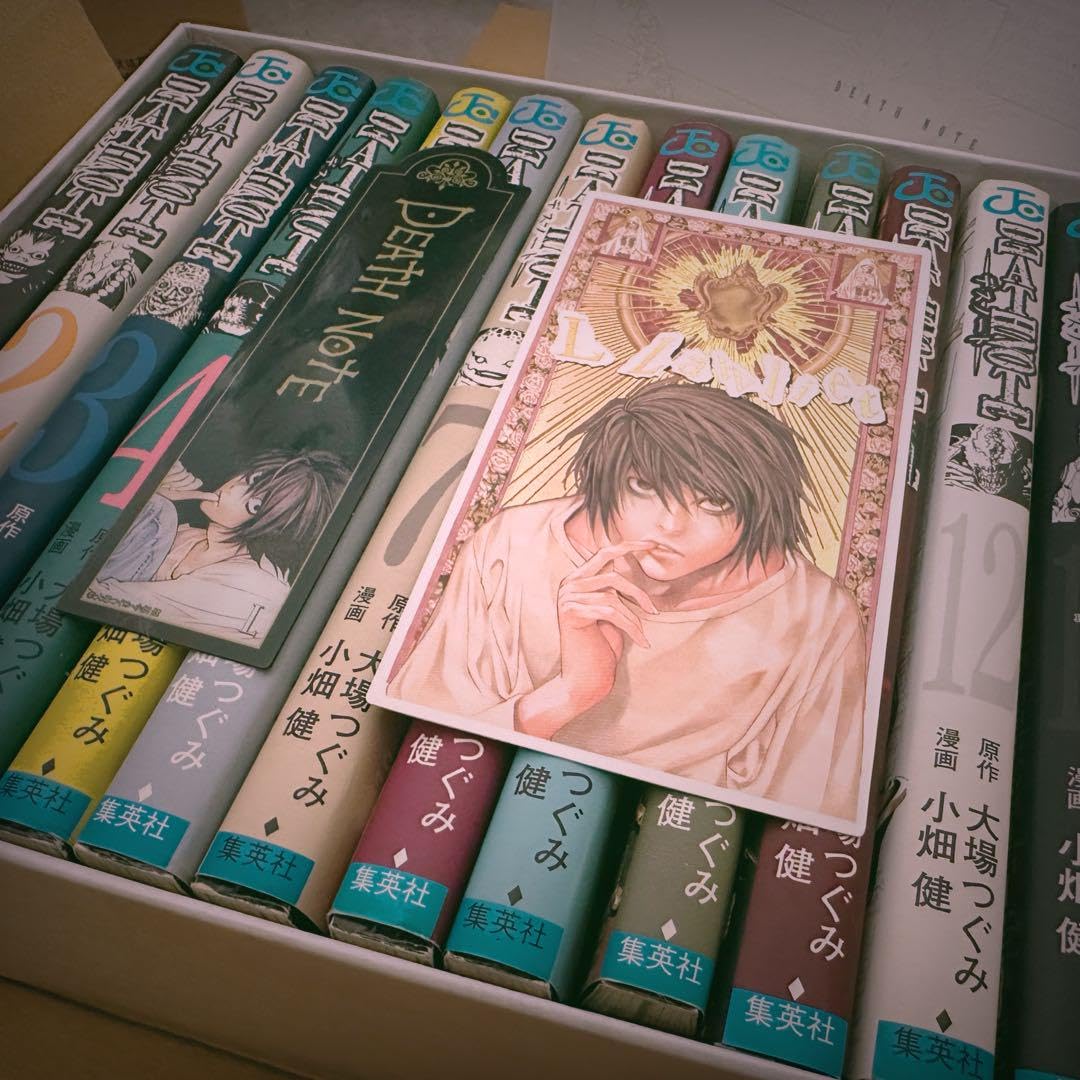 USED✡DEATH NOTEコミック一式、指人形 USED✡DEATH NOTEコミック一式、指人形