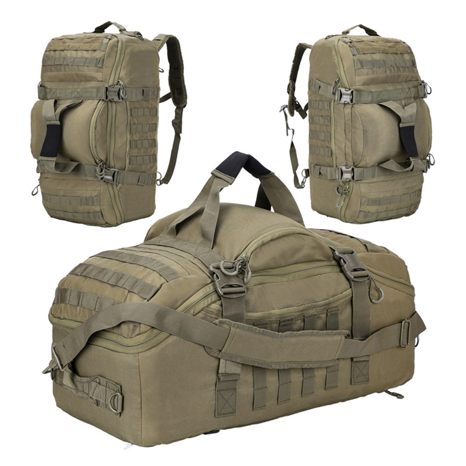 Mochila Táctica, Bolsa De Almacenamiento Al Aire Libre Molle De 45L 80L