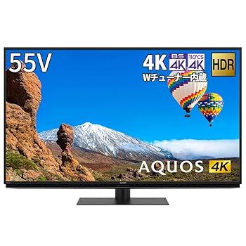 Amazon | シャープ 55V型 液晶 テレビ AQUOS 4T-C55CH1 4K