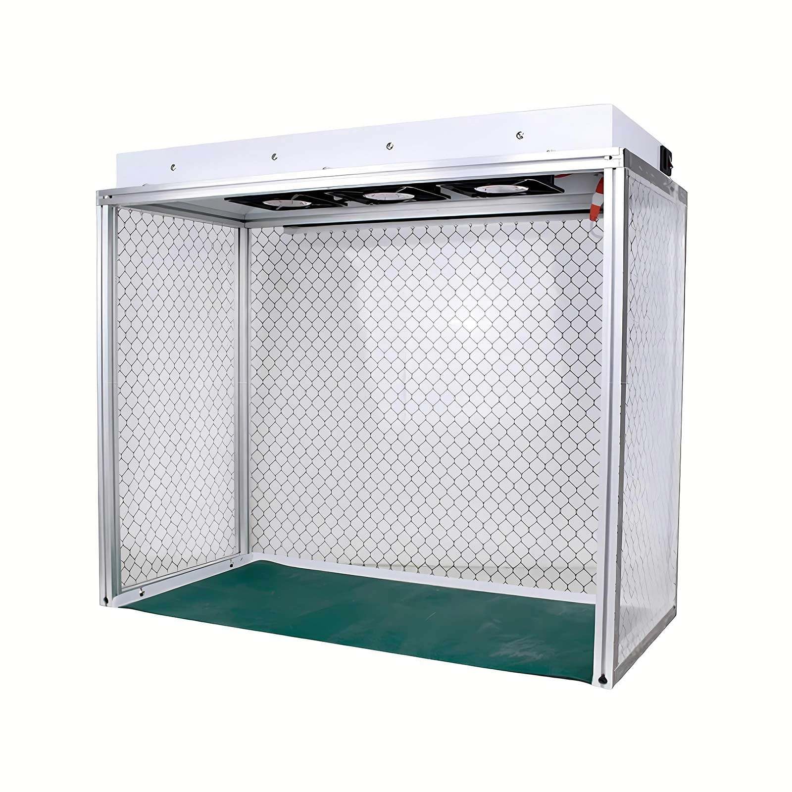 Tragbare Laminar Flow Haube, ISO 5 Laminar Flow Haube, vertikale Laminar Flow Haube, HEPA Filter Arbeitsbank, großer Arbeitsbereich für LCD Reparatur Arbeitsbank
