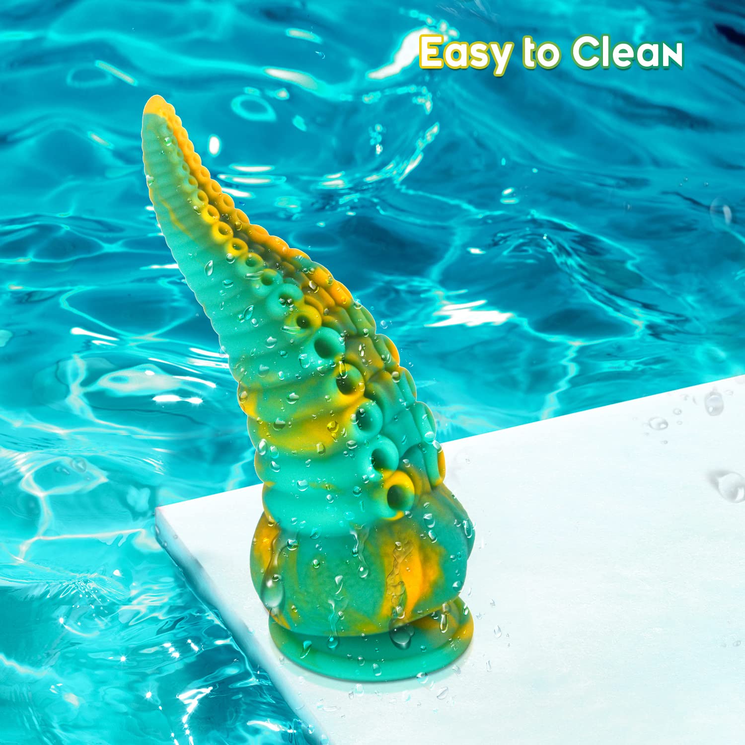 Tentacle Dildo Adult Sex Toys: 7.5" Luminous Thick Monster Dildo with Suction Cup, Big Dildos Liquid Silicone Dragon Dildos for Women, Anal Toys Prostate Massager for G Spot & P Spot