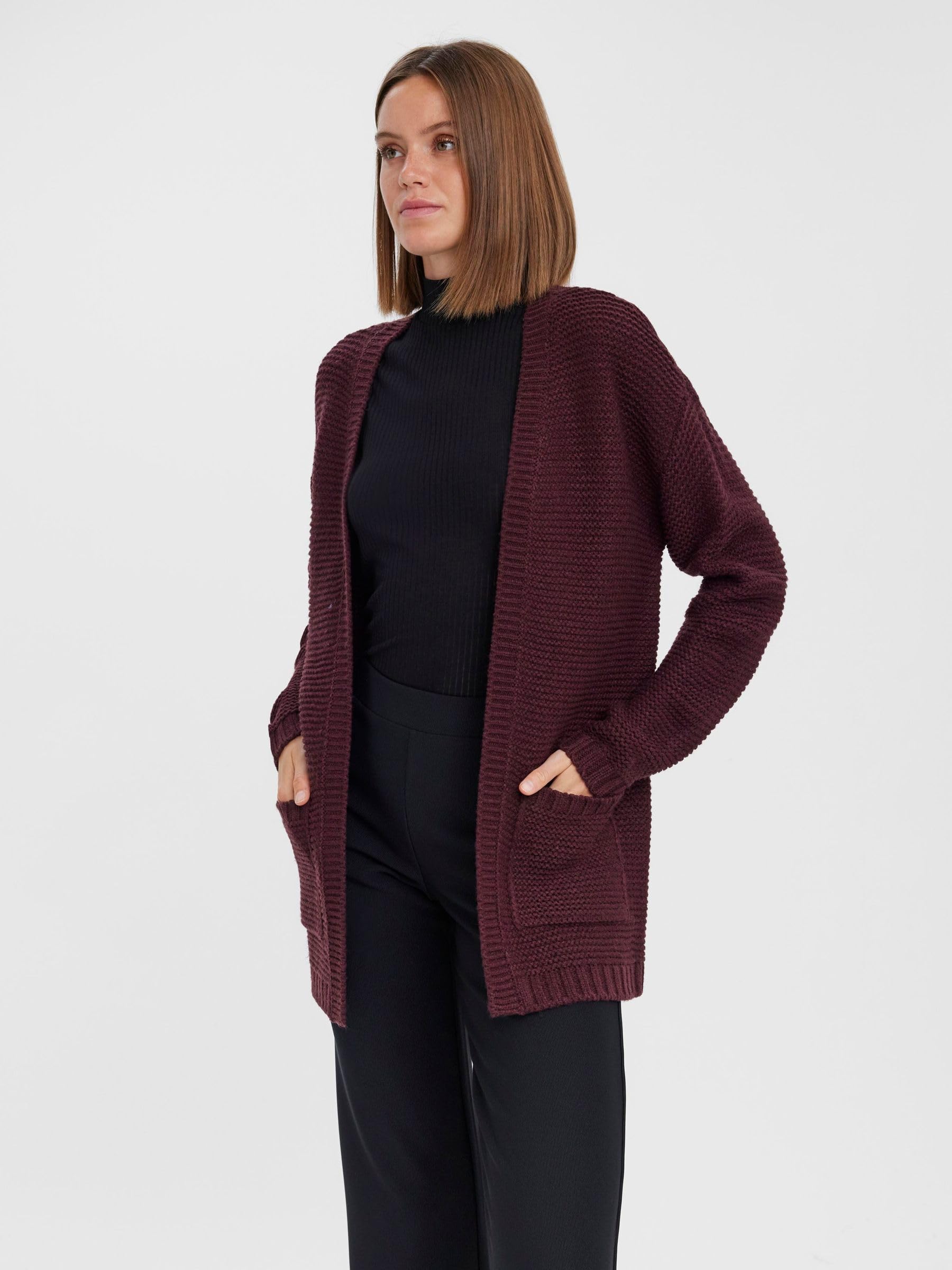 VERO MODA VMNO damska kurtka z dzianiny, Degustacja wina, M