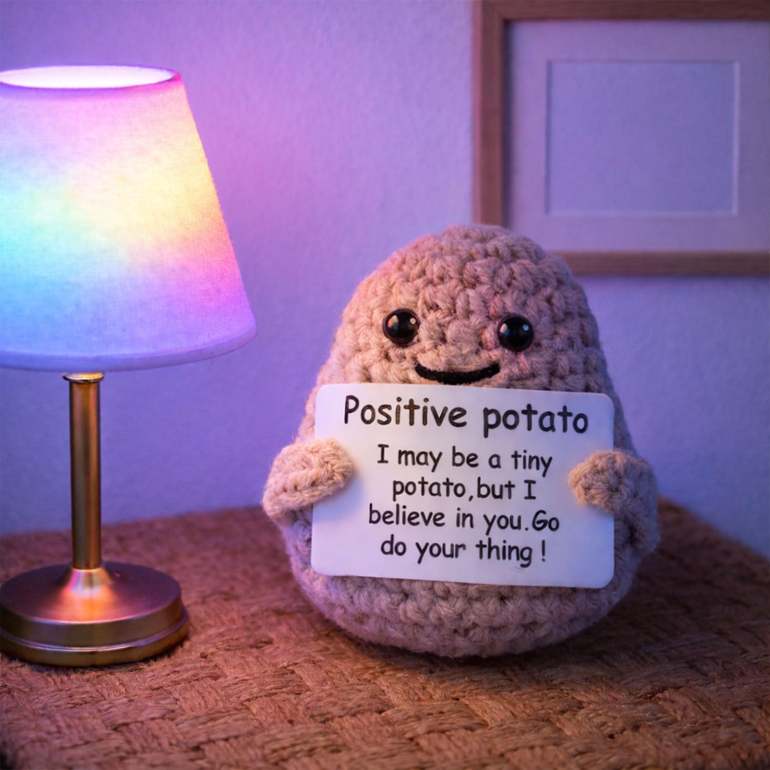 Iewrtcin Funny Positive Beer Doll, University Gifts, Mini Plush - View #7