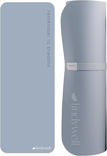 Lindywell Alfombrilla de entrenamiento de yoga de pilates antideslizante de 0.236 pulgadas, 0.315 pulgadas, 0.394 pulgadas de grosor, 6 pies x 26 disponible en Yaxa El Salvador