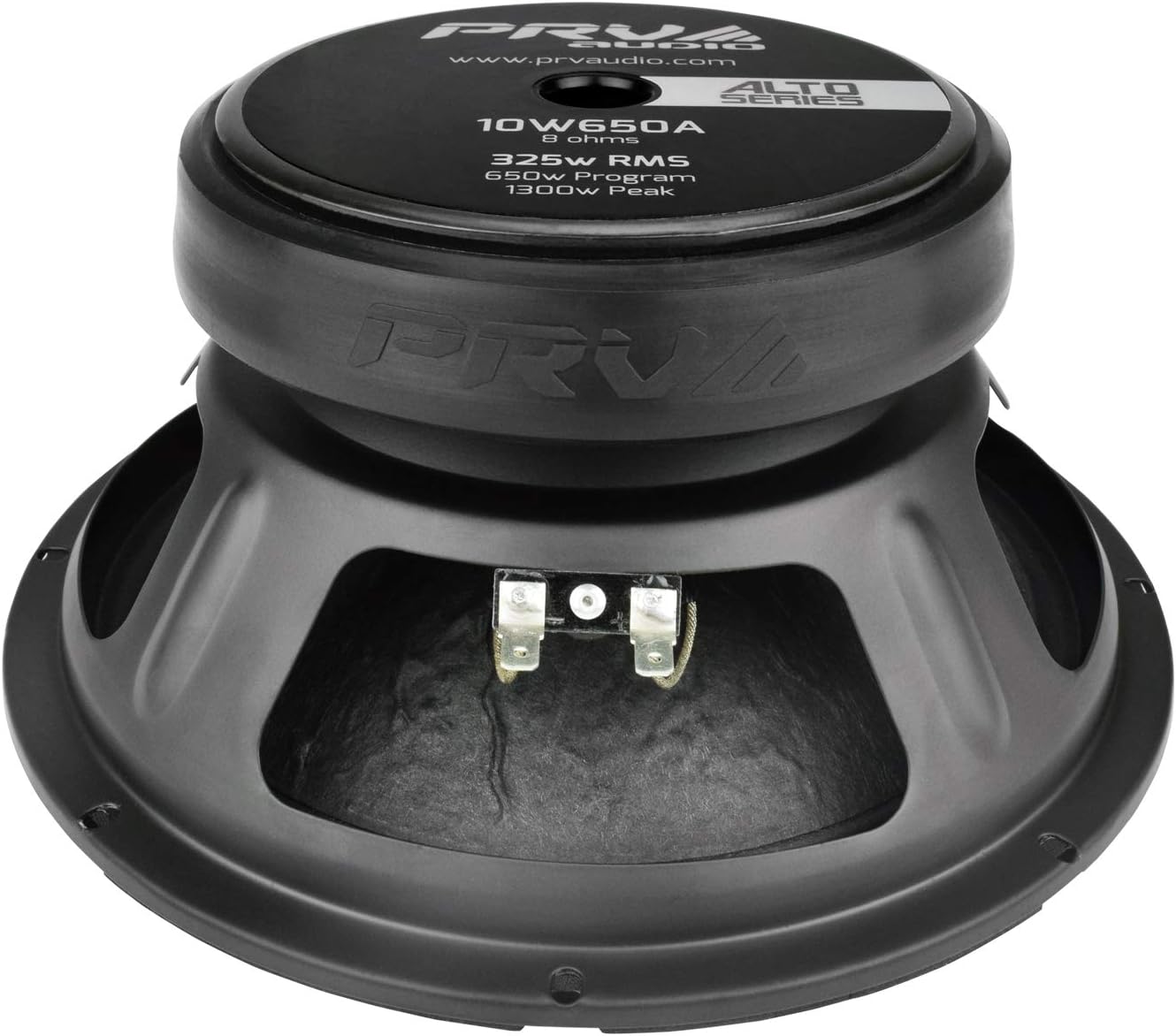 Top Brands PRV AUDIO 10 Inch Woofer Speaker 10W650A, 650 Watts Program Power, 8 Ohm, 2.5 Inc Voice Coil, 325 Watts RMS Pro Audio Speaker Loudspeaker (Single)