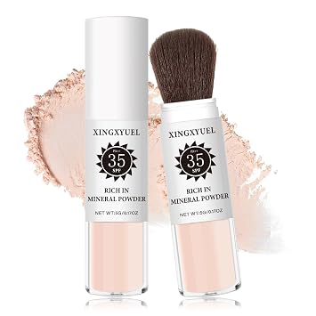 Mineral Sunscreen Setting Powder for Face & Scalp, 04 Pink