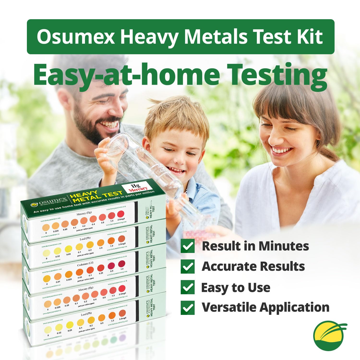Mercury and Lead Test Kit Specific Kit 2 Test Pack - Heavy Metals Test Kit At Home Water Testing Kit Lead Testing Kit Mercury Test Kit Heavy Metal Test Kit for Urine Water Food & Other Materi product thumbnail 5