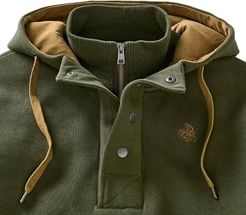 Legendary Whitetails Men's Tough as Buck Action Hoodie Shirt