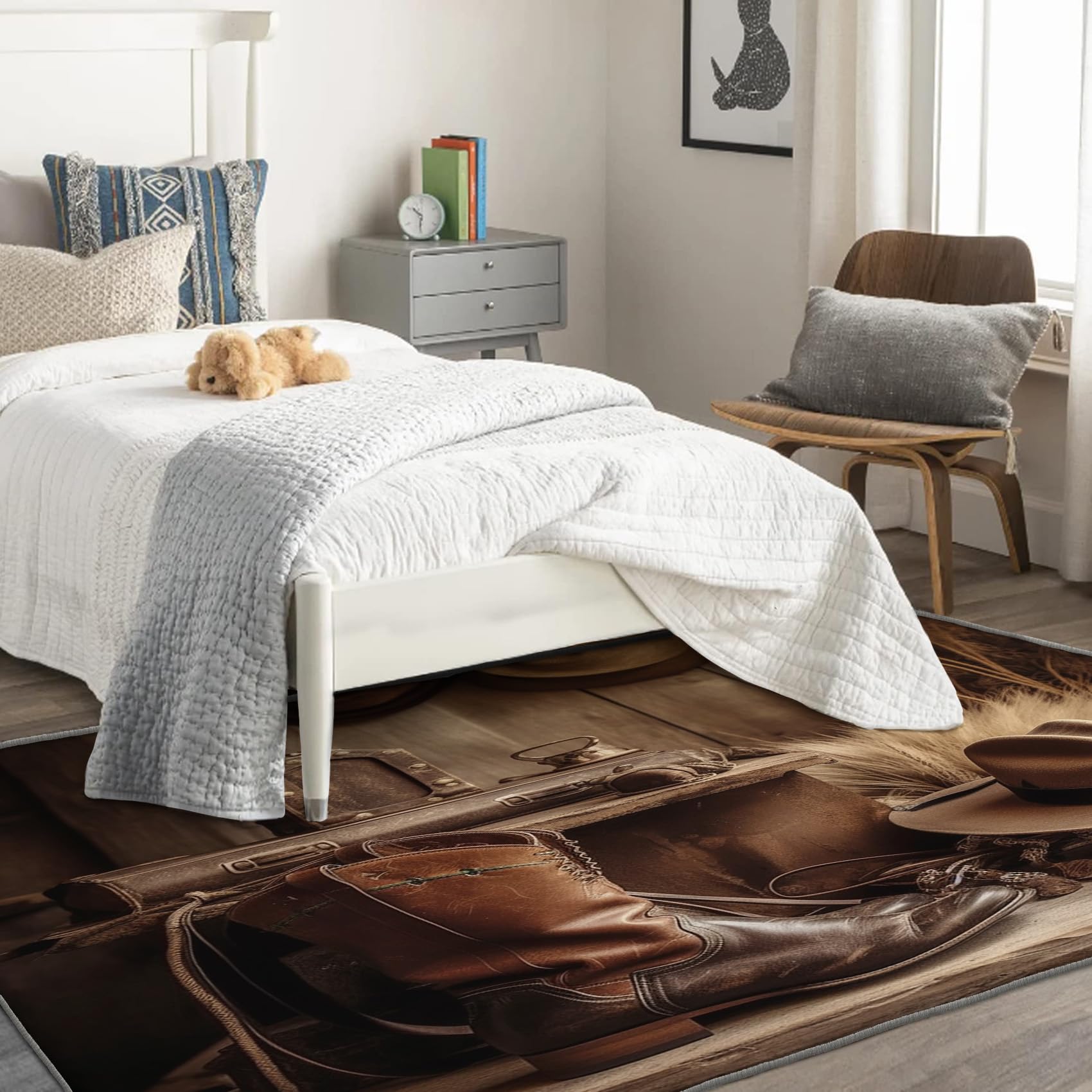 Amazon.com: Western Rug & Home Decor - 2x3 Rug, Cowboy Rugs for