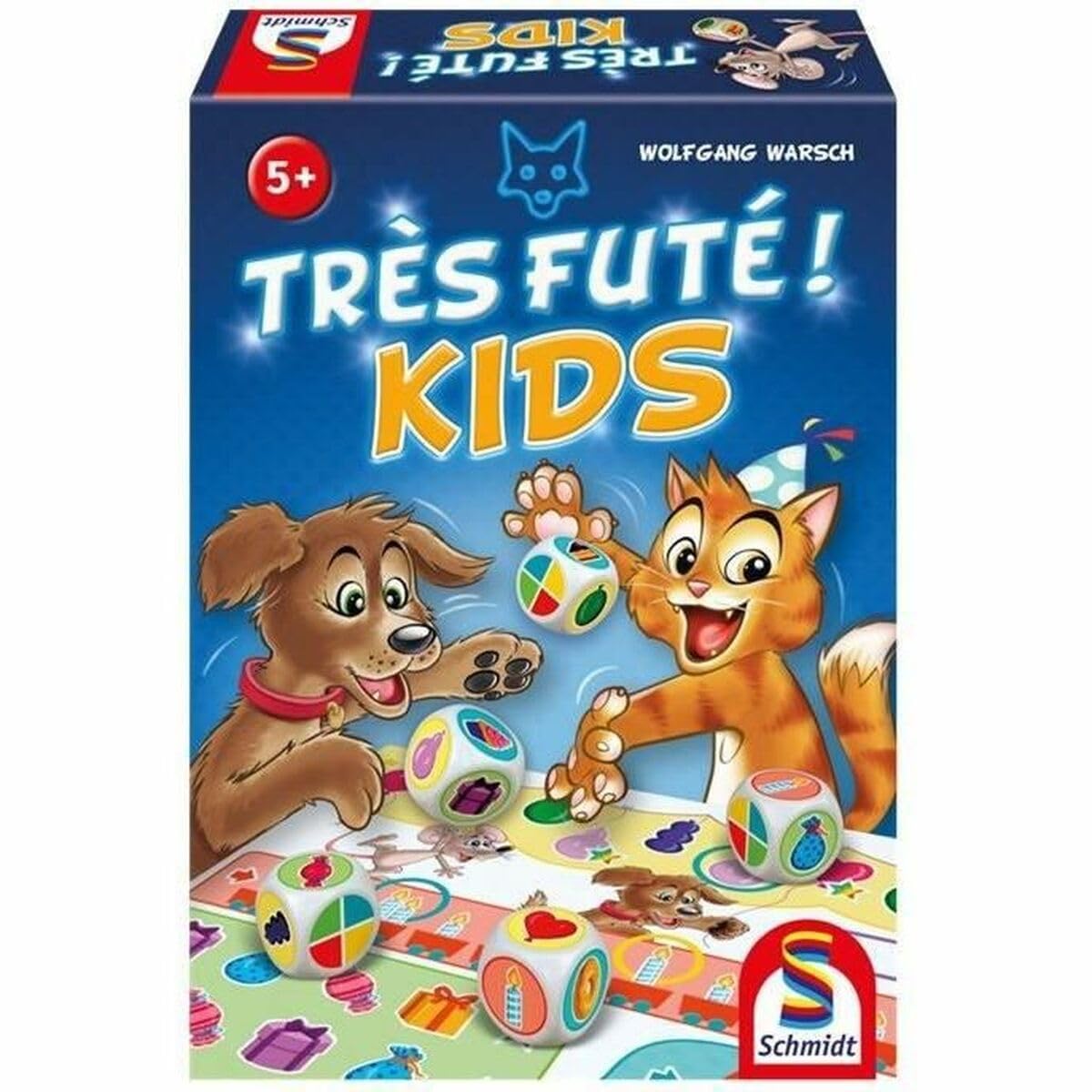 Schmidt Spiele - Très Futé Kids - Jeu de Dés Pour Enfants - Jeu de société Rapide et Amusant - À partir de 5 ans - 88406