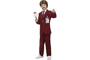 Child Anchorman Ron Burgundy Suit Costume for Kids