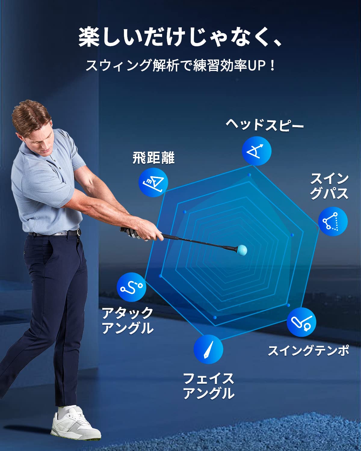 Amazon | Phigolf(ファイゴルフ)【2021強化版・日本公式】ゴルフ練習器 
