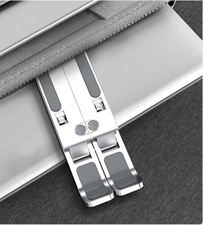Teknosepetim Apple Macbook Pro Inç Wiwu S400A Laptop Standı Özel Yükseltici Aparat Metal Tasarım, Gri WiwuS400AStand36