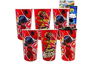 Miraculous Ladybug 6-Piece Tumbler Cup Set