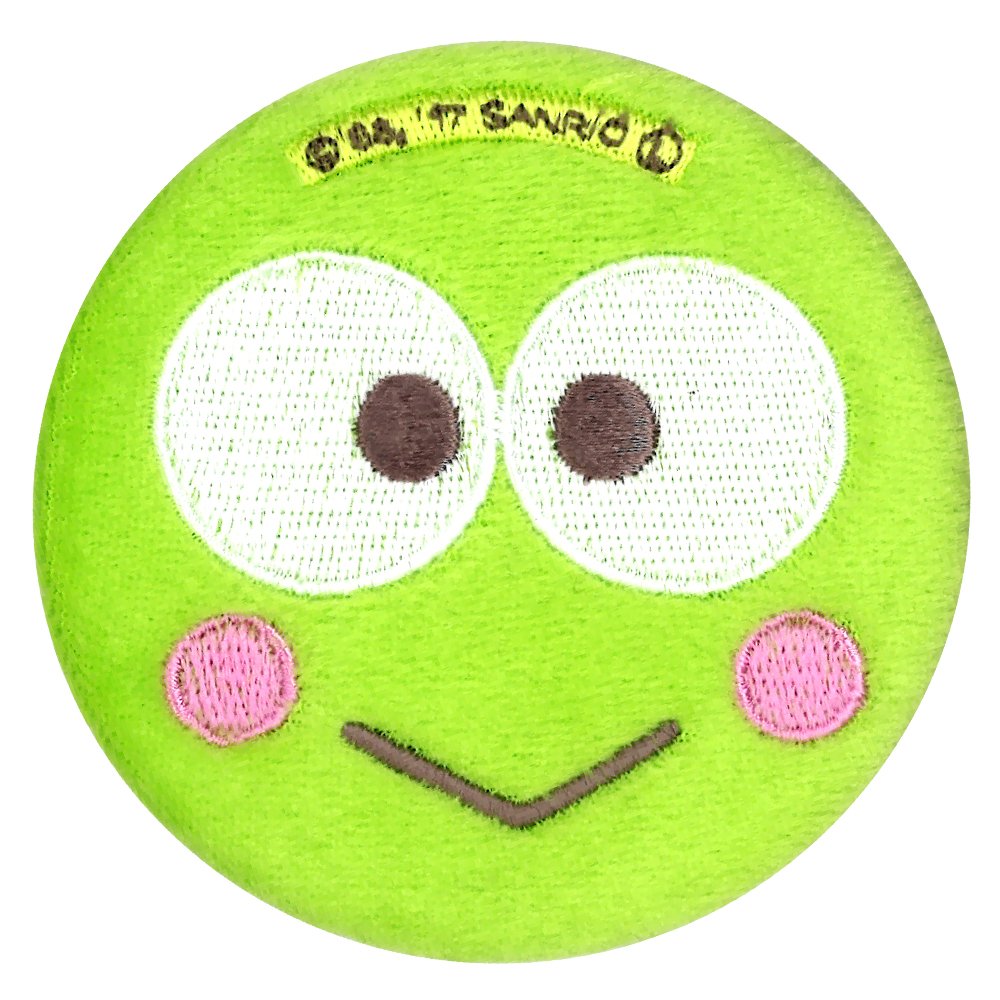 レトロ　けろけろけろっぴ　鏡付きプラスチック入れ物 KEROKEROKEROPPI ケロケロケロッピ けろけろけろっぴ 鍵付き