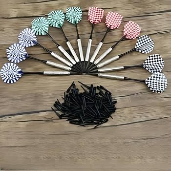 ダーツセット　一式 Amazon.co.jp: ダーツ 矢 12本 14g ハウスダーツ ソフトダーツ