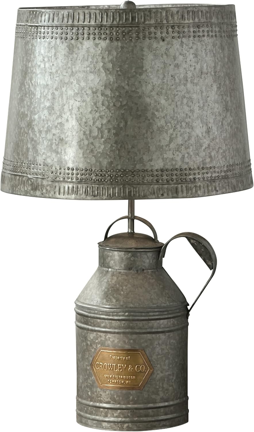 Park Designs Milkcan Lamp Tin with Tin Shade