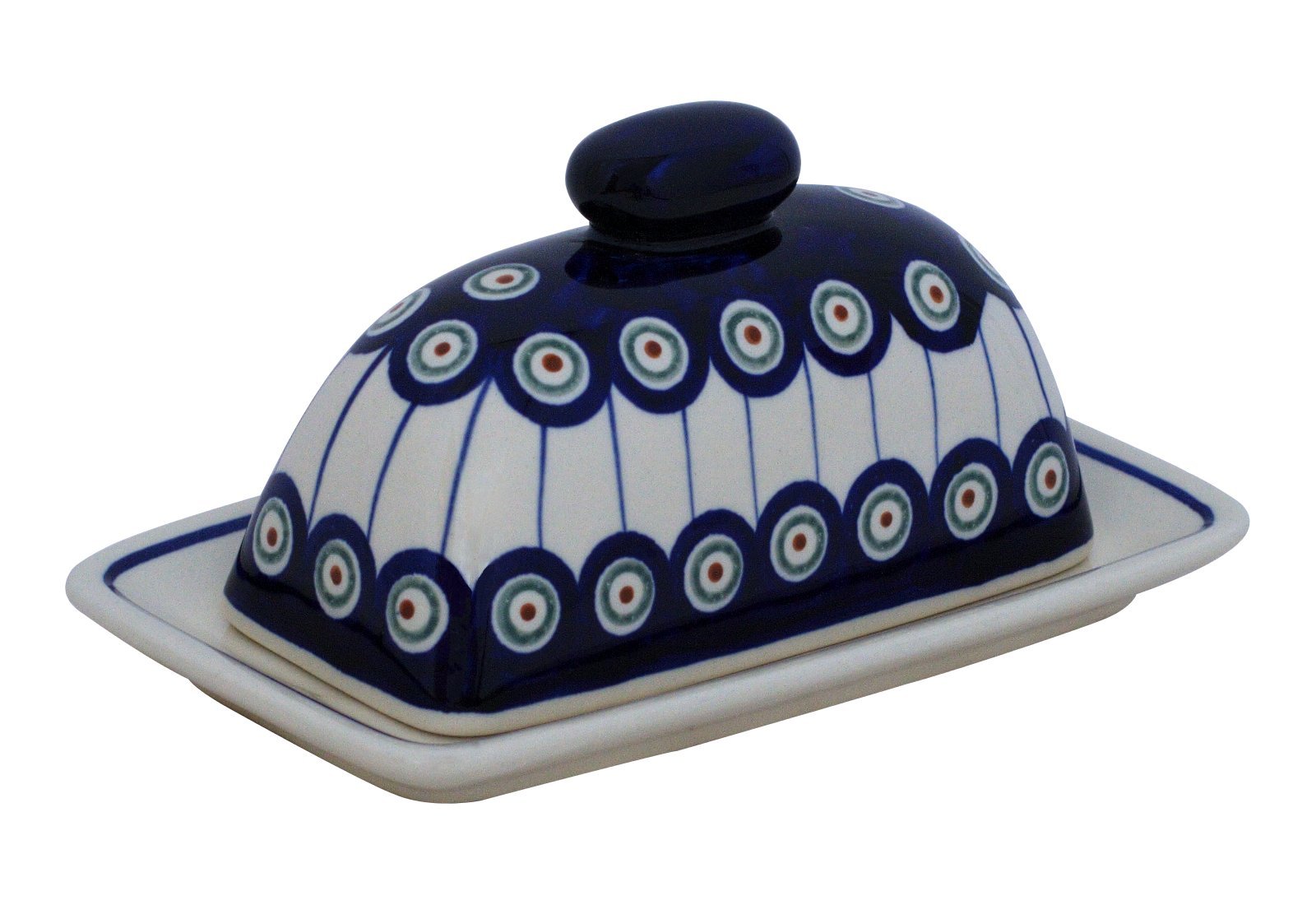 Bunzlauer Keramik Cloche à Fromage Petit Motif 8, idéal pour Harzer Roller