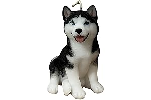 El Unico - Decorative and aromatic candle in the shape of a Siberian Husky dog