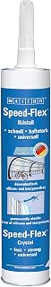 WEICON Speed Flex Power-Adhesive | 310 ml | | MS-Polymer | Adhesive & sealant for fastenings | Replace Screws, pegs, Rivets etc. | Highly Pasty (Crystal/Transparent, 310 ml)