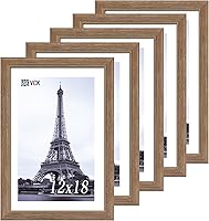 Vista 76 de VCK Marco para póster con plexiglás pulido, juego de 5 formatos horizontal y vertical, incluye piezas metálicas para colgar, 18 x 24 pulgadas