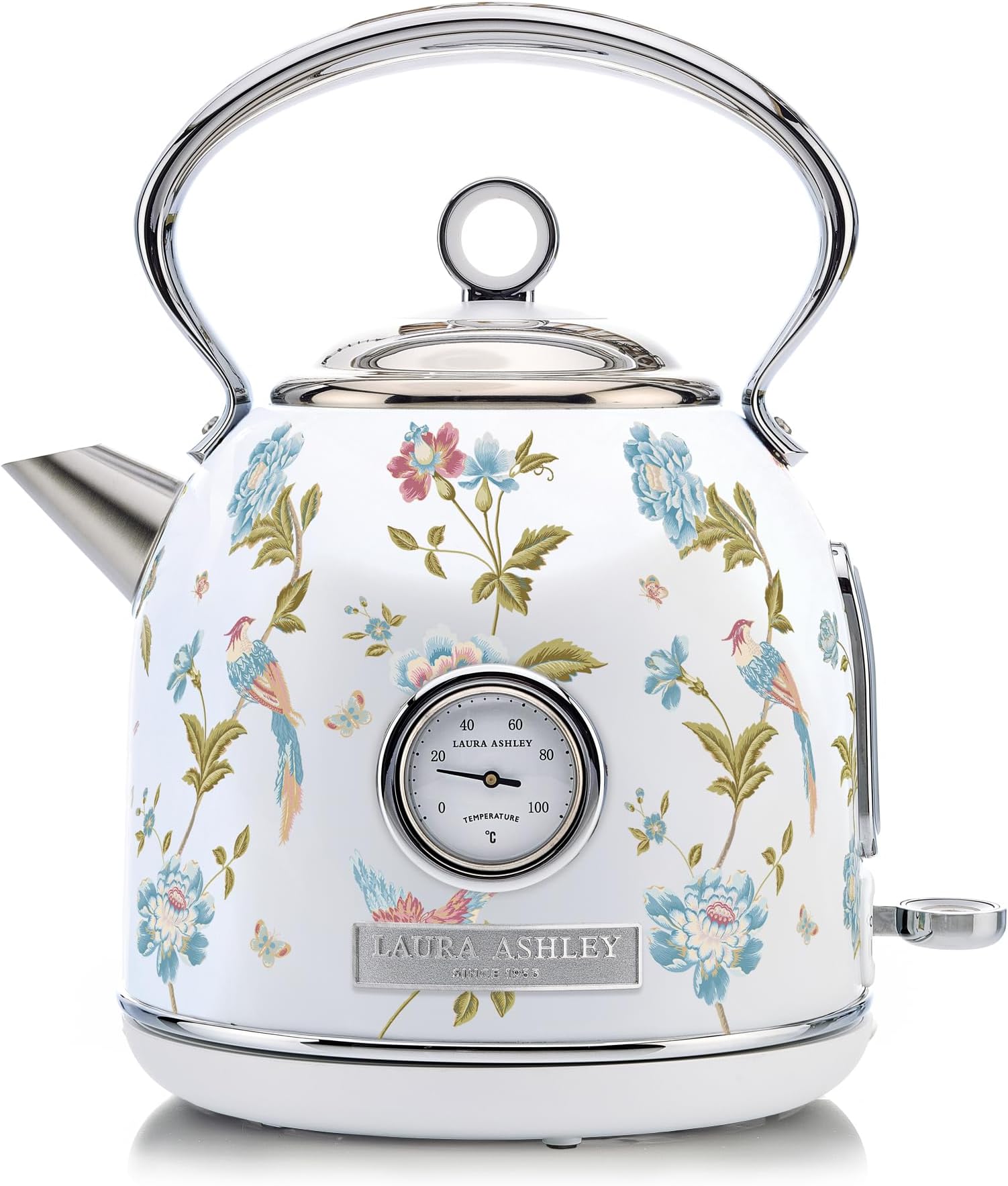 VQ - Laura Ashley 1.7L Dome Kettle - Elveden White