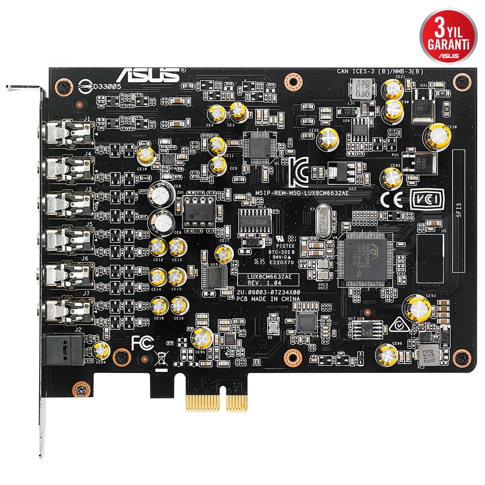 Amazon | ASUS 192kHz/24-bit ハイレゾ音質の 7.1 PCIe ゲーム向け