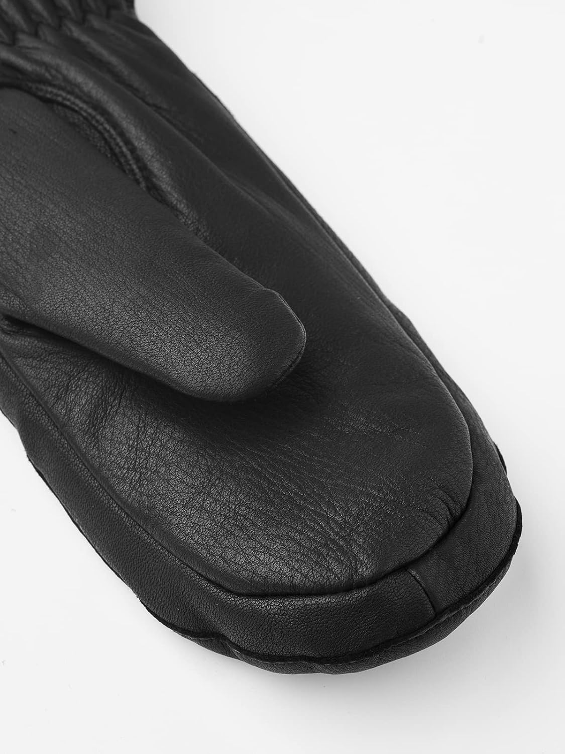 Hestra Women's Tiril Mitt, Deerskin Leather Mittens with Wool Lining for Cold Weather & Everyday Winter Wear