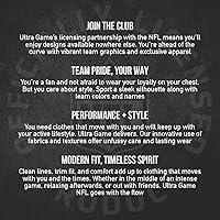 Vista 4 de Ultra Game NFL - Chaqueta de satén oficial de la NFL con el logotipo de la Herencia Suprema