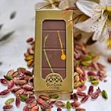 SunDisk Chocolate, Dubai Chocolate, Viral Dubai Pistachio Chocolate Bar, 100 g - 3.5 oz Premium Dubai Milk Chocolate Kunafa Pistachio