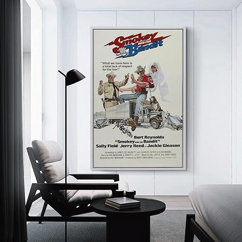 Miniatura 3 de SMOKEY AND THE BANDIT - Póster de películas retro de los años 70, pintura vintage sobre lienzo, póster de arte de pared, impresión de imágenes de