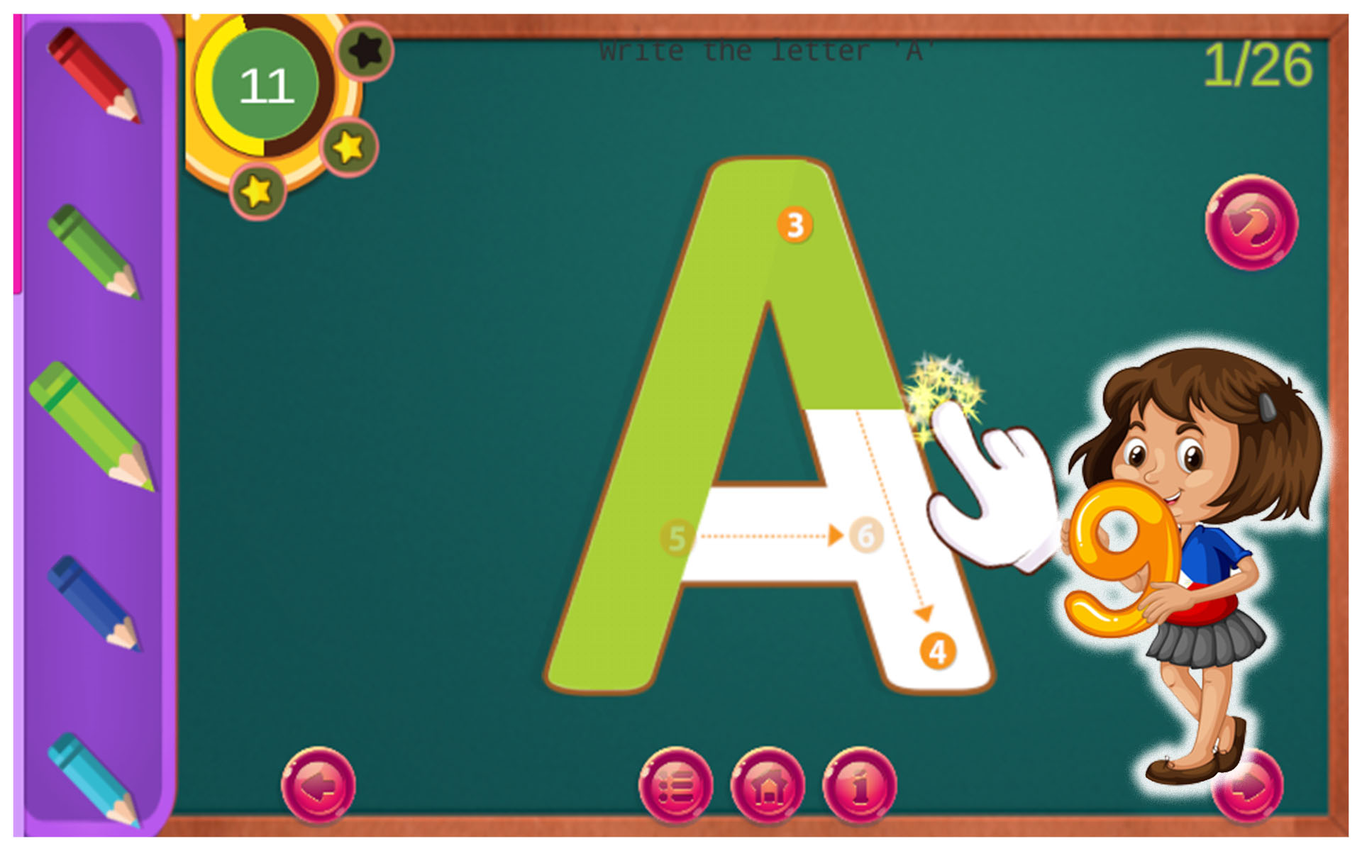 ABC Kids Preschool Learning Skills A to Z Phonics Reading