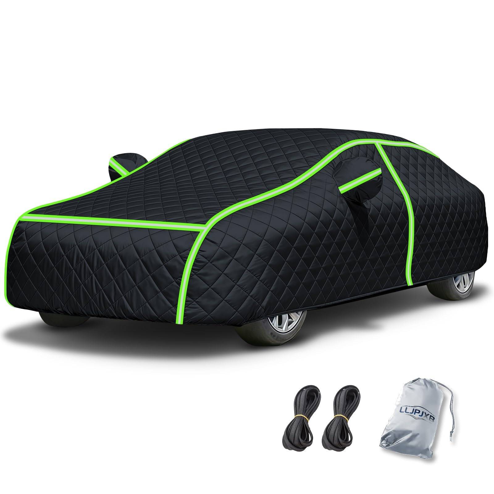 Funda Coche contra Granizo para Mercedes CLA 45 AMG|Lona Protectora para automóviles(Interior y Exterior)—Versión Reforzada Protección contra Sol,Lluvia,Nieve y Polvo
