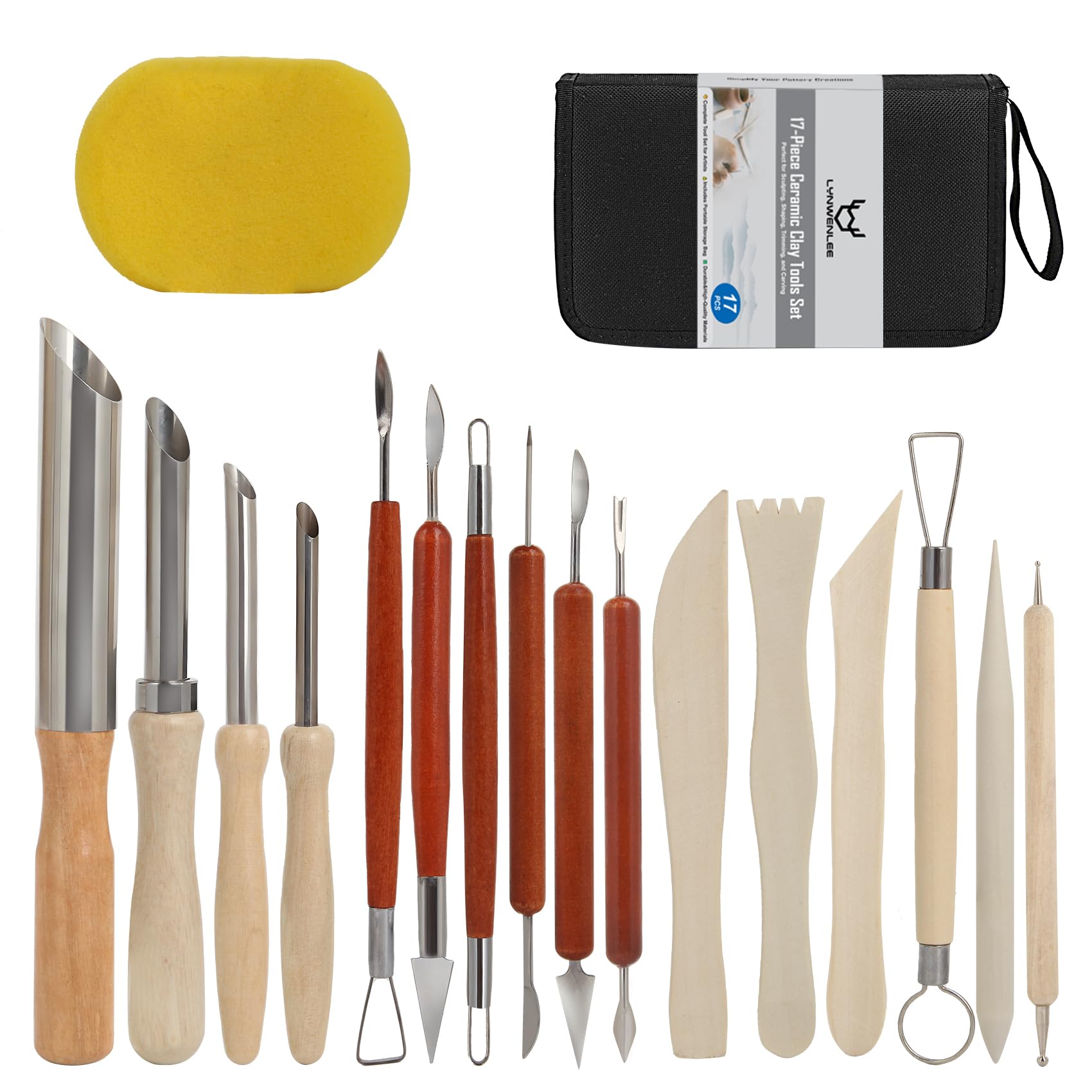 Outils de sculpture en bois et argile