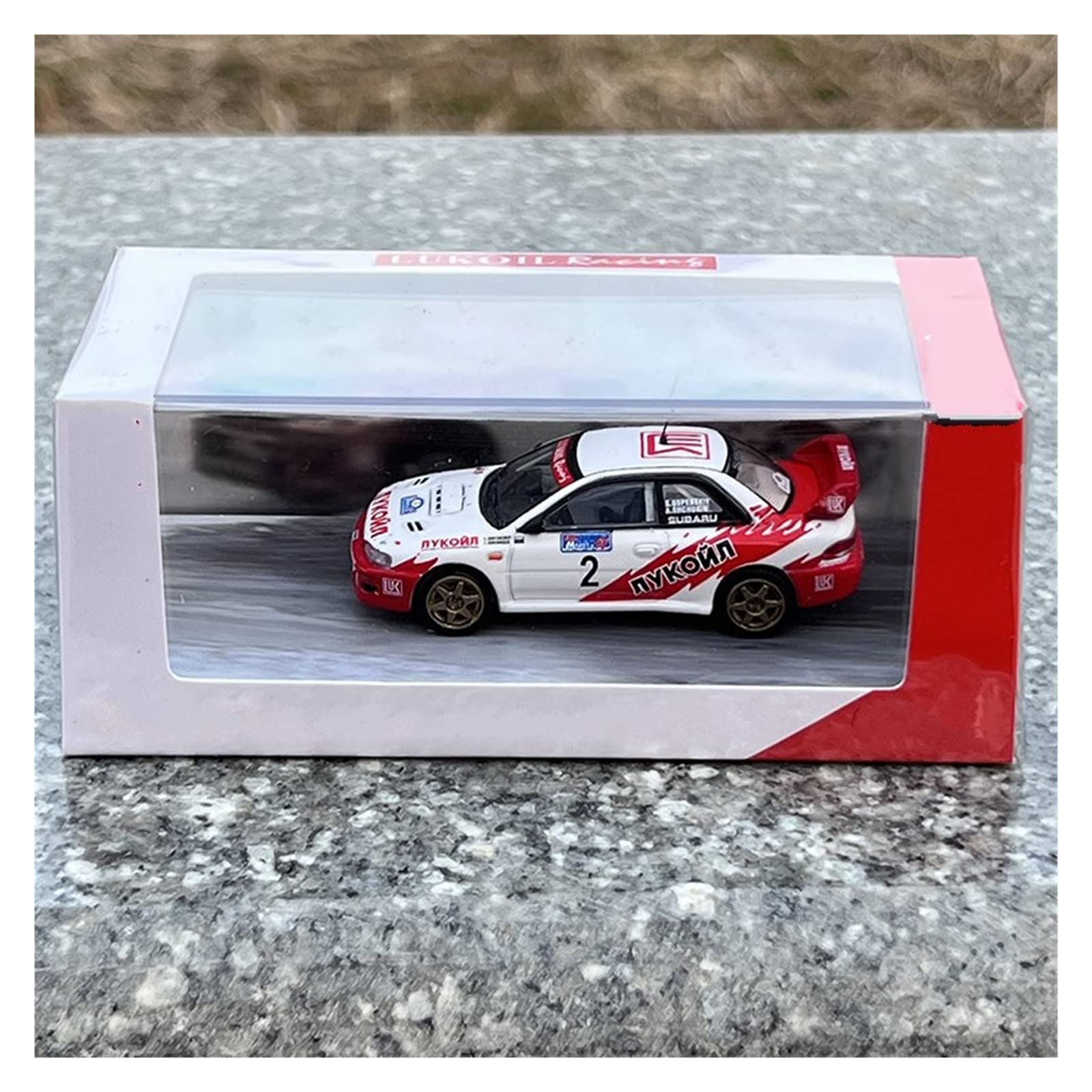 RCESSD scale car model 1:64 For Subaru Impreza World Rally