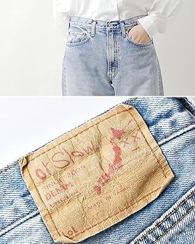 2サイズ　orSlow　105　ボタンフライ　デニムパンツ　ジーンズ orSlow レディース/orSlow/オアスロウ/ショートレングス105 90s