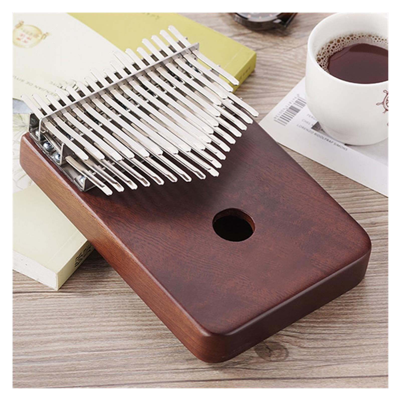 Tragbare Kalimba 34-tönige Ebenholz Kalimba
