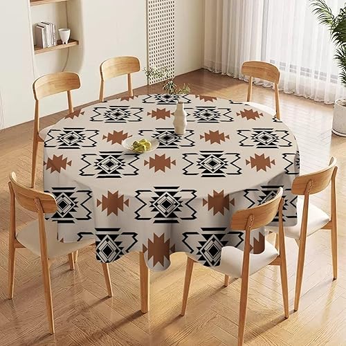 Miniatura 67 de Mantel floral retro de los años 70, decoración de fiesta de cumpleaños, mantel de plástico lavable para comedor, cocina, decoración de fiesta de