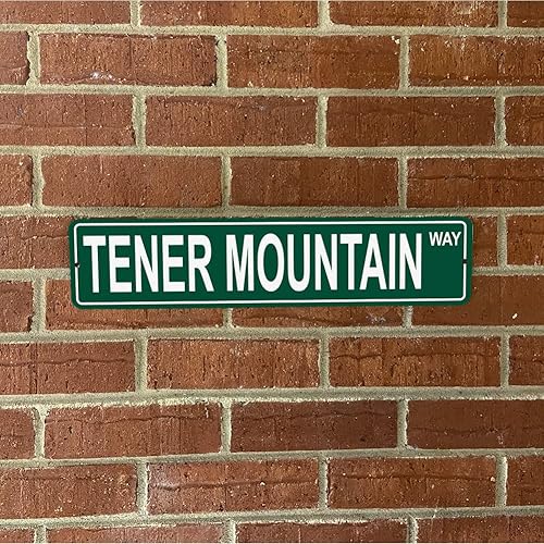 Vista 105 de Ohio Mountains Pick Your Mountain Compatible/repuesto para Ballards Hill United States Mountain Aluminio Metal Tin Street Sign Style decoración