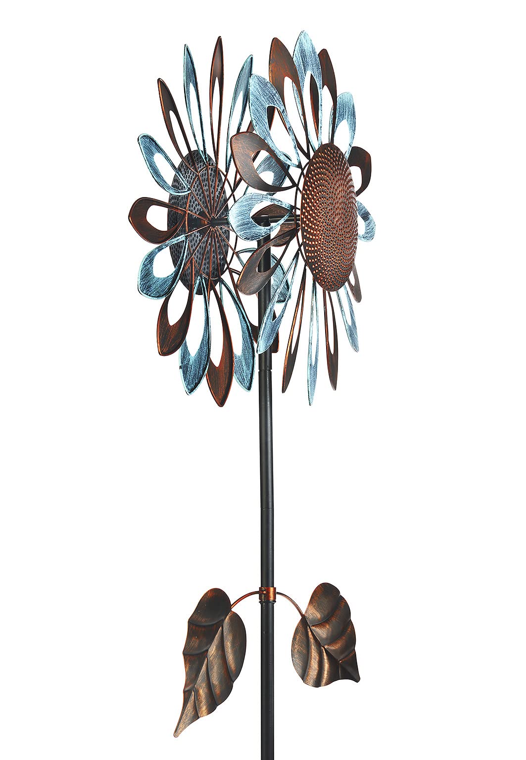 Kobolo Windrad Dekostecker Sunny XXL 60x213 cm Mehrfarbig