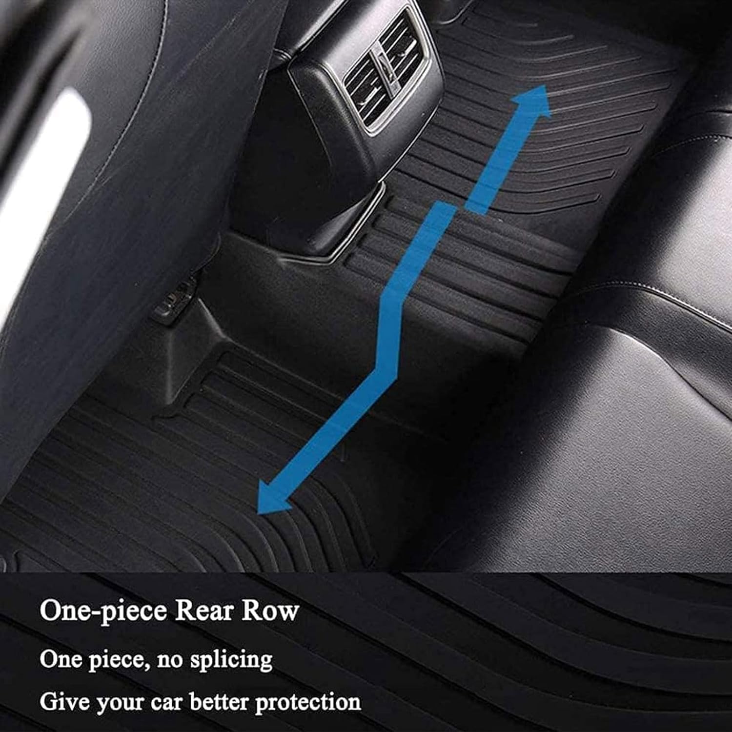 Tappetini Auto TPE Per Ford Maverick Hybrid 2022-2024 - Set Completo 4 Pezzi - Protezione Antiscivolo Per Tutte Le Stagioni - Facili Da Pulire
