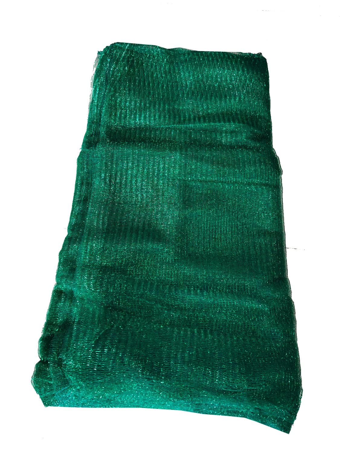 ProKart Premium Net Fabric Mesh Solid Glitter Cloth for Flower Bouquet, Trousseau Packing, Fabric for Gift Wrapping, Party Hall Decor, Sweet Boxes, Gift Decoration (5 Meters, Forest Green)