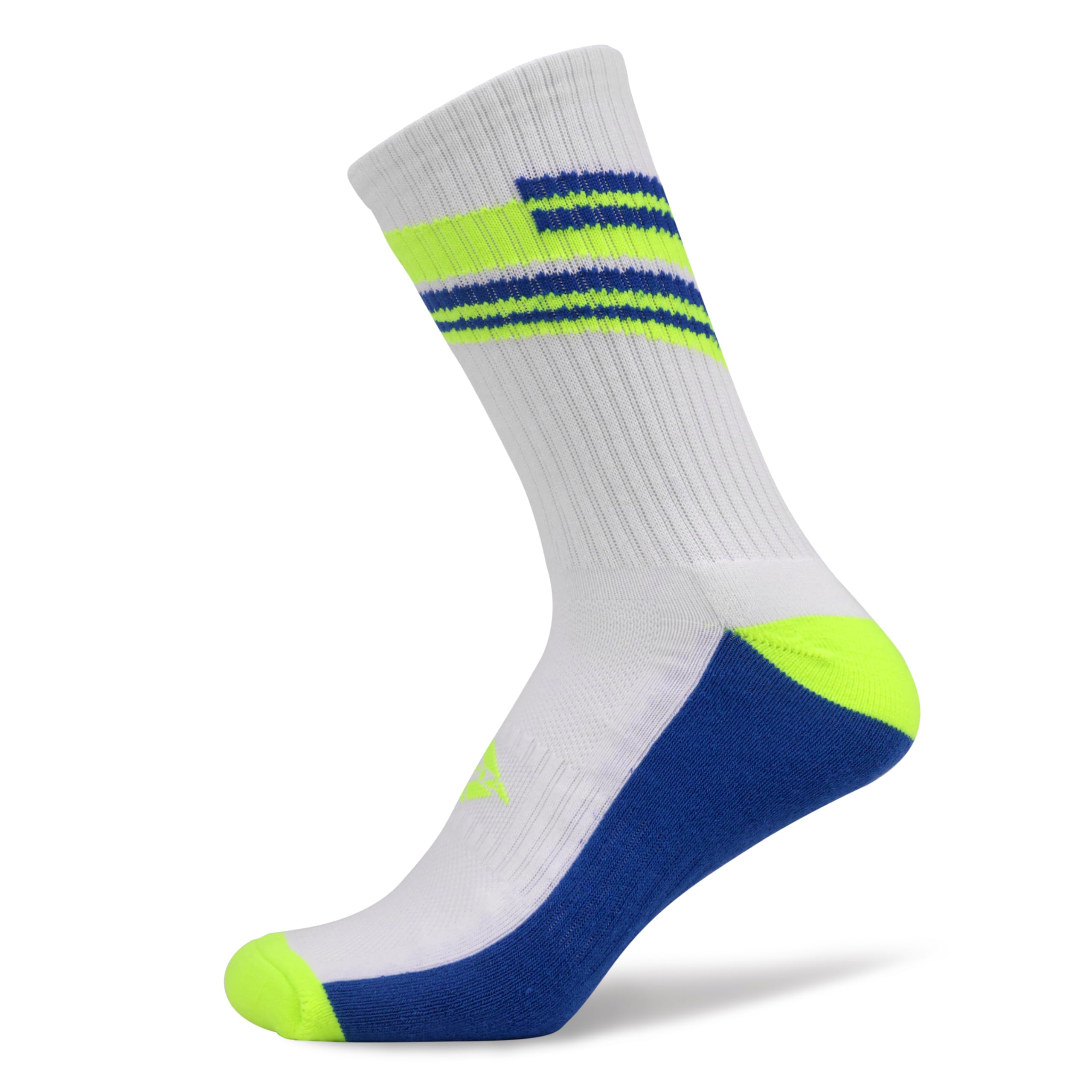 Nivia Court Cotton Socks for Men, High Ankle Badminton Socks with Cushioned Sole, Breathable Soft Cotton Fabric, Moisture-Wicking & Anti-Odour, Ideal for Badminton, Tennis & Indoor Sports