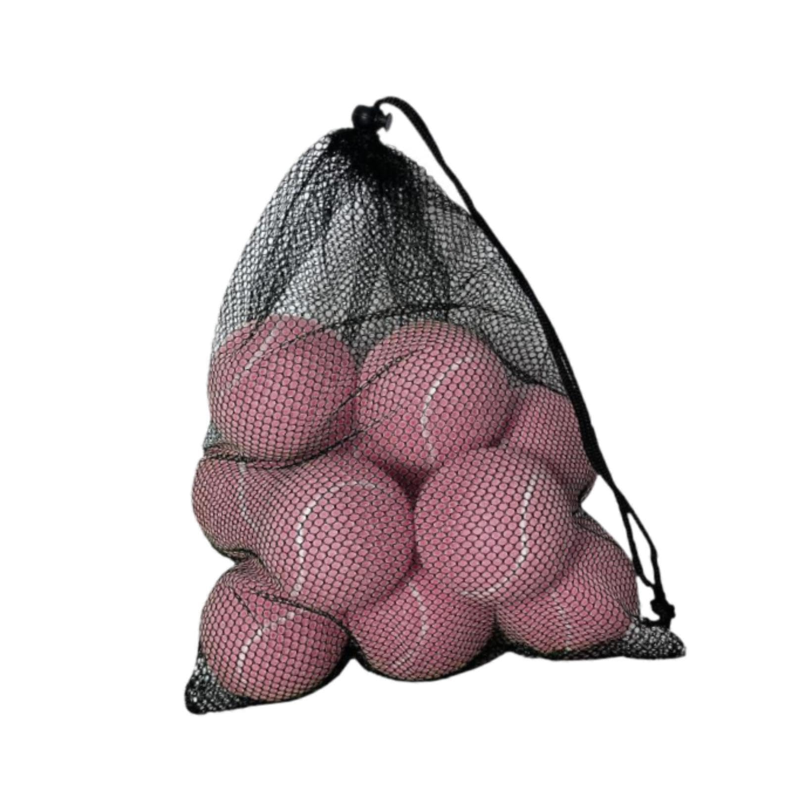 Balles de Tennis d'entraînement élastiques, Ensemble Professionnel pour l'exercice en extérieur, Enfants et Adultes, avec Sac. Ces balles de Tennis sont conçues pour
